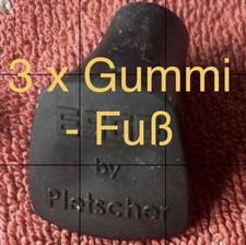 Pletscher 3x Gummi Füße + 3x