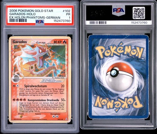 Pokemon garados goldstar - goldstar, holo