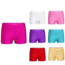 Kinder Mädchen Höschen Hosen Shorts Boden Unterhosen Gymnastik Uniform Eng Tanz