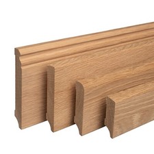 REESE | Massivholz-Sockelleisten | Eiche | roh, geölt oder lackiert 2300mm