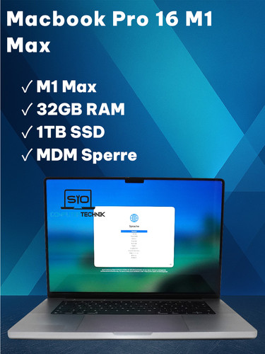 Apple macbook pro - 16", m1