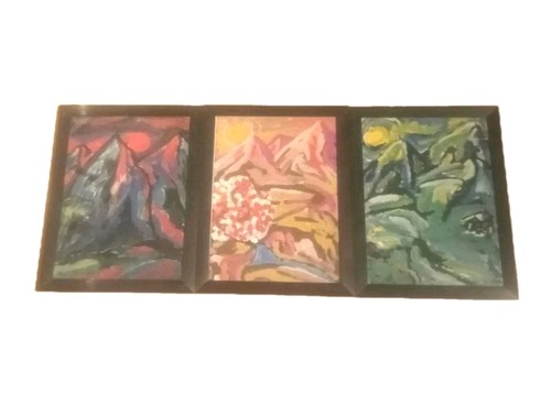 Abstrakte acrylgemälde - abstrakte,