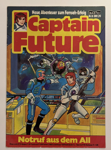 Captain future heft notruf - future,
