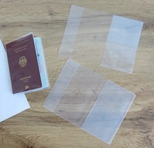 Reisepasshülle Ausweishülle Schutzhülle Hülle Wasserdicht - transparent