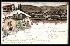 Lithographie Furtwangen