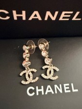 chanel ohrringe crystal