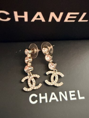 Chanel ohrringe crystal - chanel,