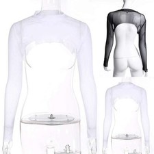 Long Sleeve Mesh TShirts Tee