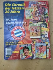 Panini. Chronik. 1980-2000. Orginales Autogramm. 31 St. Bayern München.Limitiert
