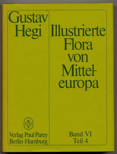 1987 hegi illlustrierte flora - 1987, hegi: