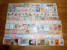 Kiloware, ca.  100 verschiedene Sondermarken aus Belgien (25) papierfrei