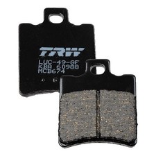 Bremsbelag für Yamaha CW 50 RS NG BWS 4VA 1995 TRW Lucas MCB674