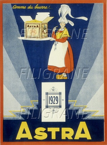 Astra margarine 1929 - astra,