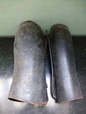 Alte Leder Gamaschen, Stulpen