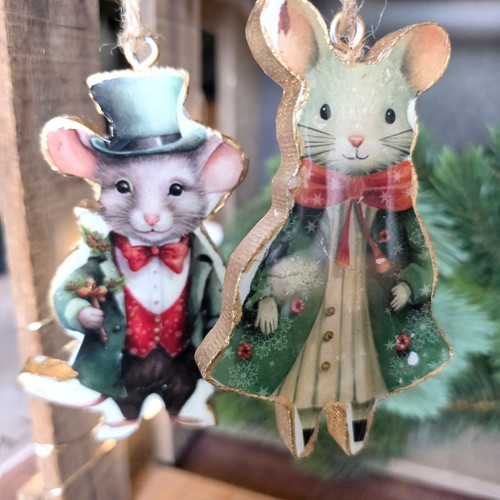 Weihnachten deko mäuse - weihnachten,