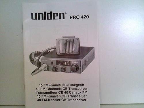 Uniden pro 420 - uniden,