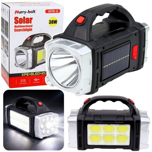 Solar led taschenlampe 2400mah - solar,