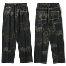 Herren Distressed Batik Cargo
