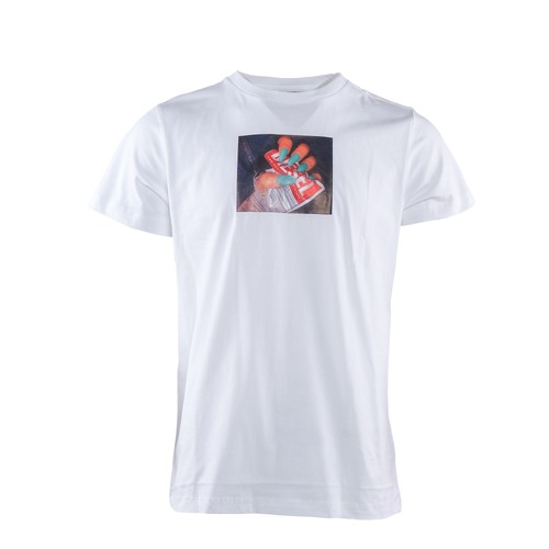 Diesel shirt weiß bedruckt - t-shirt,