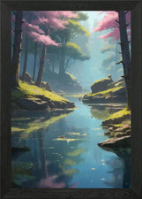 Anime Lo-Fi Landschaft der