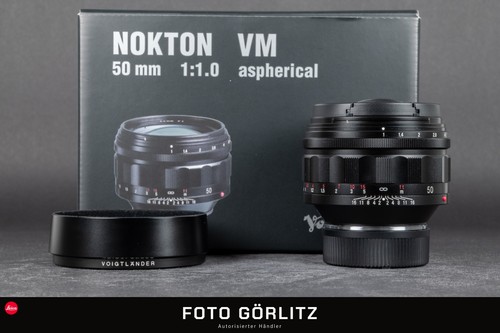 Voigtländer 50mm nokton - 1.0,