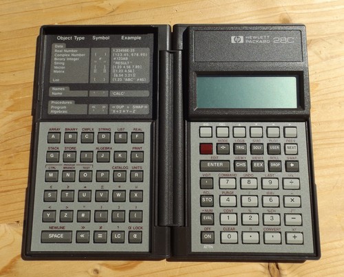 Taschenrechner 28c 1987 - taschenrechner,