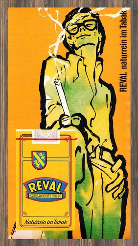 Reval reklame werbeanzeige - reval,