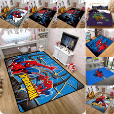 ⭐Kinder Spiderman Teppich Anti-rutsch Mat Schlafzimmer Jungen Fußmatten Türmatte