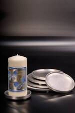 Aluminium Kerzenteller