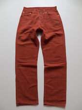 Levi's 551 501 Cord Jeans Hose W 32 /L 32 Rot-Braune button fly Cordhose, KULT !