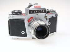 Exakta VX 1000 Kamera Camera RARE Carl Zeiss Tessar 50mm f3.5 redT Objektiv l...