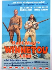 Winnetou 1. Teil Original A1 KinoPlakate 60er Pierre Brice Lex Barker