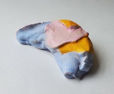 Skulptur Stuck Gips Acryl