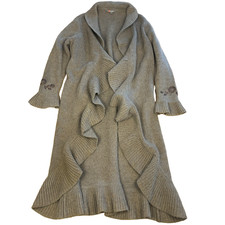 Gharani Strok Rüschen Strick