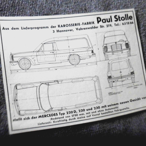 Mercedes benz w114 w115 - mercedes,