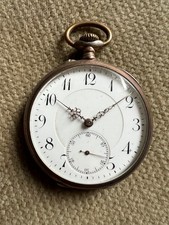 Dürrstein & Co. Felsenburg - Taschenuhr Silber 46 mm ca. 1900