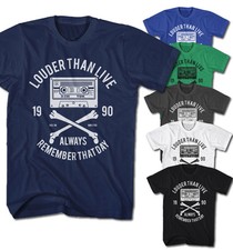 Herren T-Shirt 1990 Kassette