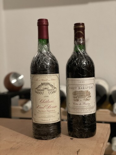 Flaschen bordeaux rot - 2, (rot