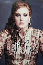 Adele Autogramm 10x15 cm