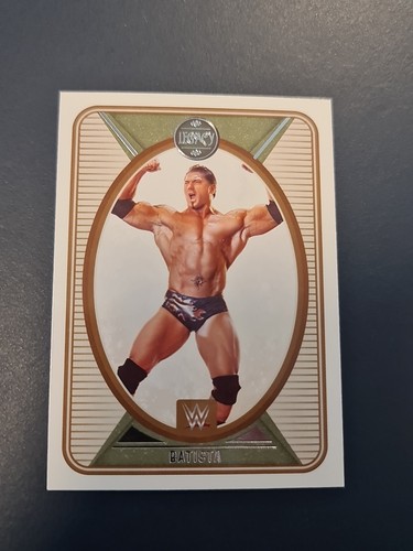 Wwe card batista - card, panini