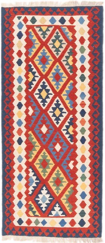 Kelim kashkouli teppich 88x204 - kashkouli,