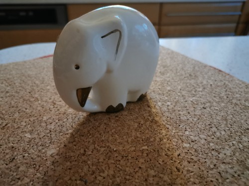 Elefant porzellanfigur - -,