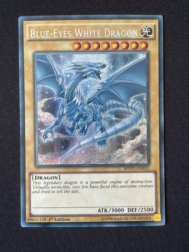 Blue eyes white dragon - white, |