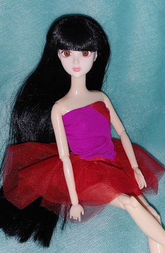 Modepuppe ooak wie barbie - modepuppe,