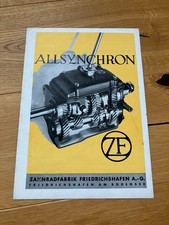 original Werbung ZF Getriebe