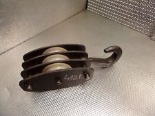 Umlenkrolle  Seilrolle Flaschenzug  3 Rollen Seilzug Umlenkrolle - Gew, - 2,8 kg