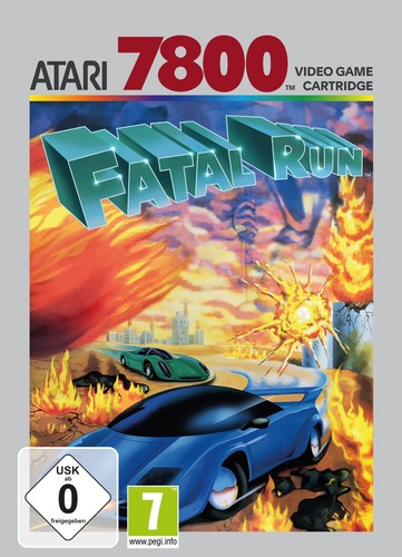 Fatal run atari 7800 - atari, 2600+