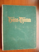 Hans Thoma Joseph August Beringer 1922 Farbdruck Kupferdruck altes Buch 