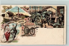 13420834 - 4300 Essen Gruss aus Werkstatt Fabrik  Tandem Fahrrad Rosenblatt