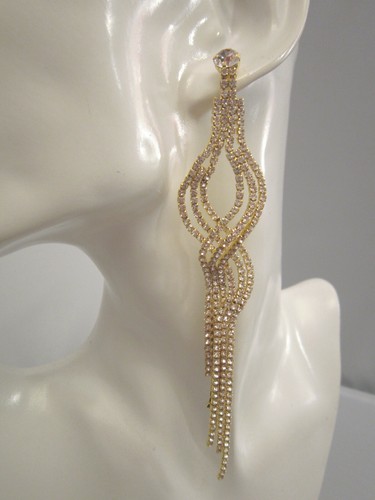 Xxl strass ohrringe ohrstecker - strass,